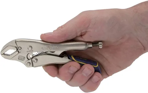 Miniatura 5 de IRWIN VISE-GRIP Alicates de bloqueo de liberación rápida mordaza curva, 5 pulgadas (IRHT82575)