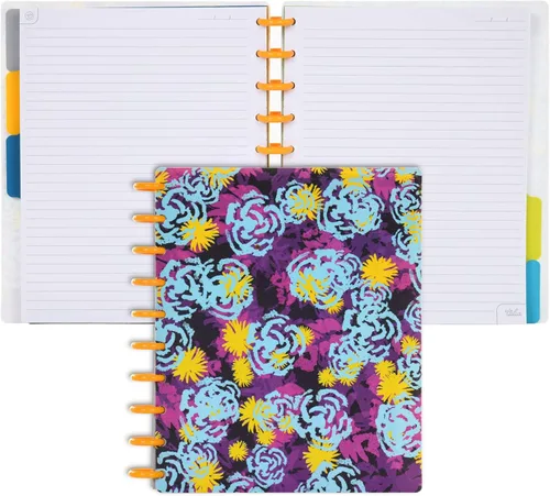 Miniatura 136 de Talia - Cuadernos de notas con tapas, planificador, personalizables, (Azul de Verano, Junior (5.5 pulgadas x 8.5 pulgadas)) Azul verano