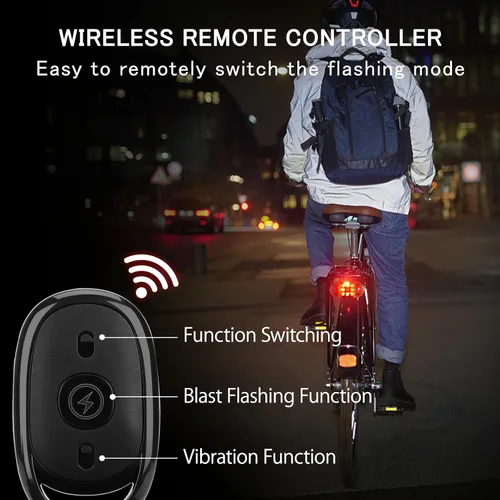 Miniatura 2 de SEISSO Paquete de 2 luces estroboscópicas LED inalámbricas con control remoto anticolisión, carga USB, kit de luces de emergencia para drones, luces