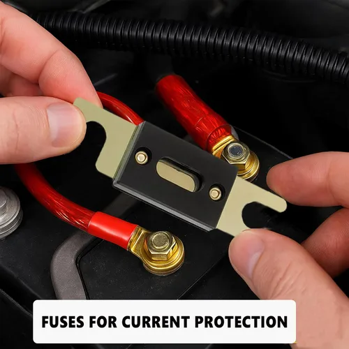 Miniatura 4 de Fusible de lámina ANL de 300 amperios 4 piezas para sistema de audio y video de coche (fusible ANL de 300A)