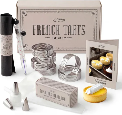 Set de hornear tartas francesas | Regalos únicos de horneado para el Día de la Madre, suministros de cocina para hornear, presente, kit de