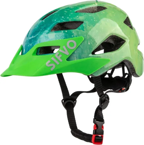 Miniatura 16 de SIFVO - Casco de bicicleta para niños y niñas, casco de bicicleta con visera genial para niños de 5 a 14 años, casco de bicicleta para niños, casco