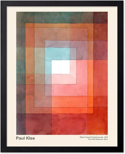 Miniatura 88 de Poster Master Póster vintage de Paul Klee – Impresión retro de cómicos – Arte de dibujo – Arte abstracto – Regalo para hombres y mujeres – Estilo-09