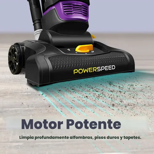 Miniatura 2 de Eureka NEU182B PowerSpeed Aspiradora vertical sin bolsa, color morado