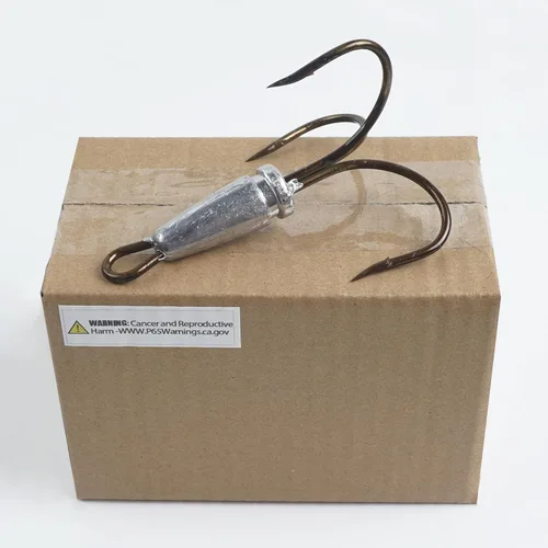 Miniatura 7 de Ganchos de enganche para enganchar ganchos agudos pesados, 4 ganchos de pesca con peso grandes para peces agudos para pesca de cebo, trucha, lubina