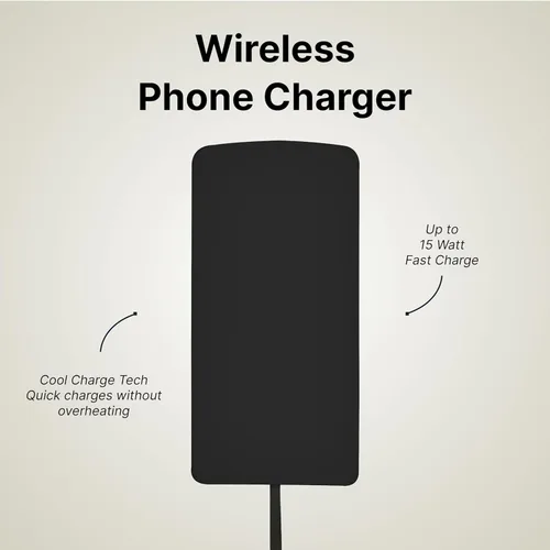Miniatura 2 de IJS Cargador inalámbrico ultradelgado universal rápido - Cargador de teléfono compatible con todos los teléfonos inteligentes - Almohadilla de carga