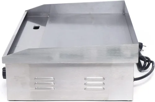 Miniatura 6 de Parrilla eléctrica comercial de 110 V 3000 W, parrilla eléctrica de Teppanyaki antiadherente, placa de cocina de 21 x 12 pulgadas, parrilla de mesa