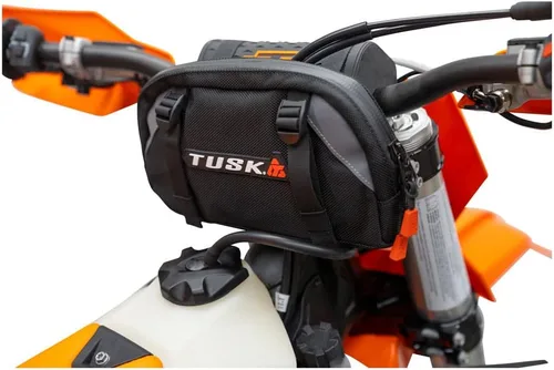 Miniatura 8 de TUSK Bolsa de manillar Dirt Bike/Adventure/Snow Bike/ATV/Compatible con SURRON SUR-RON/eBike/MTB/ 2.3L Capacidad