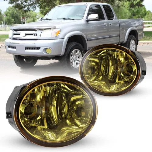 Miniatura 10 de Faros antiniebla compatibles con Toyota Tundra 2000-2006 Sequoia 2001-2007 con bombillas 9006 12V 51W Lámparas de conducción de repuesto incluido