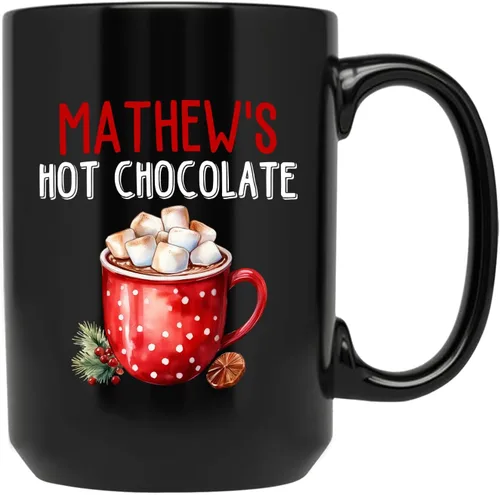 Miniatura 14 de Taza personalizada de Feliz Navidad 2025, taza de cerámica personalizada de muñeco de nieve con nombre, regalo de taza de Navidad para hombres