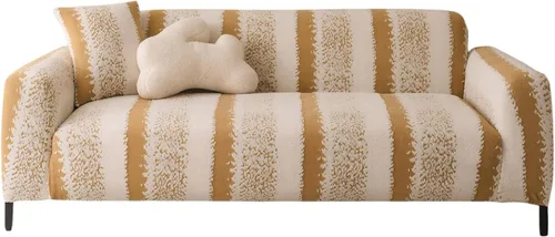 Miniatura 11 de MIFXIN Funda elástica para sofá, 1 pieza, funda elástica para sillón de 1 plaza, protector de muebles, funda elástica lavable para sala de estar