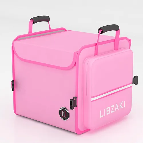 Miniatura 14 de LIBZAKI - Organizador de almacenamiento para maletero de automóvil, caja de almacenamiento plegable para auto, camión, SUV, color negro