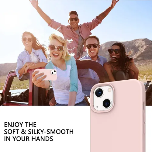 Miniatura 340 de GUAGUA Funda compatible con iPhone 17 Pro Max de 6.9 pulgadas, silicona líquida, goma de gel suave, delgada, forro de microfibra delgada
