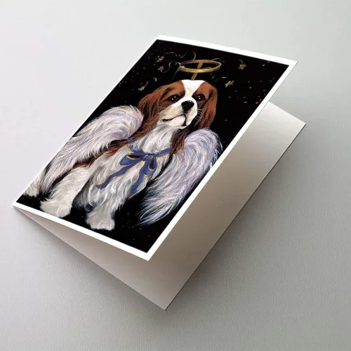 Miniatura 38 de Caroline's Treasures PPP3013GCA7P - Tarjetas de felicitación y sobres para mascotas de Basset Hound Teacher, paquete de 8 tarjetas en blanco