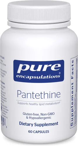 Pure Encapsulations Pantethine | Suplemento hipoalergénico que apoya el metabolismo saludable de los lípidos y la función cardiovascular* | 60