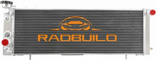 CU1193 Radiador de aluminio de 1 fila para Jeep Cherokee XJ Comanche 1984-2001 2.5L L4/4.0L L6 GAS Radiadores de flujo cruzado 1985 1986 1987 1988
