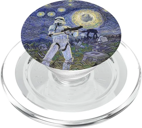 Miniatura 9 de Star Wars PopSockets PopGrip estándar Starry Night Stormtrooper