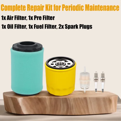 Miniatura 2 de 32 083 13-s Filtro de aire para motores Kohler serie 7000 con filtro de aceite 52 050 02 para cortacéspedes Kohler KT725 KT735 KT740 KT745 KT735-745