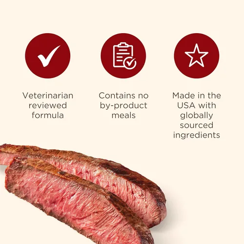 Miniatura 4 de Nutrish Burger Bites Receta de carne de res con bisonte Premium, bolsa de 5 onzas, paquete de 5 (Rachael Ray)
