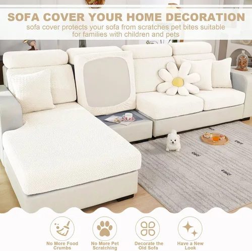 Miniatura 2 de Funda universal para sofá 2023, resistente al desgaste, fundas de cojín elásticas para sofá, fundas de sofá mágicas, protector de muebles