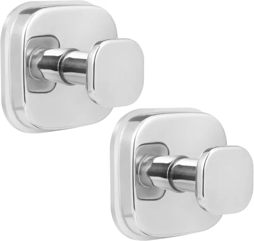 Miniatura 13 de Ganchos de ventosa reutilizables resistentes para cocina, baño, ducha, ganchos a prueba de humedad para toallas, batas, esponjas y coronas/montaje