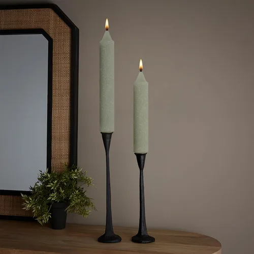 Miniatura 2 de Root Candles 4 unidades de velas sin perfume para cena, sin goteo, con cera de abeja mejorada, Timberline™ Collenette, caja de velas para cena de 9