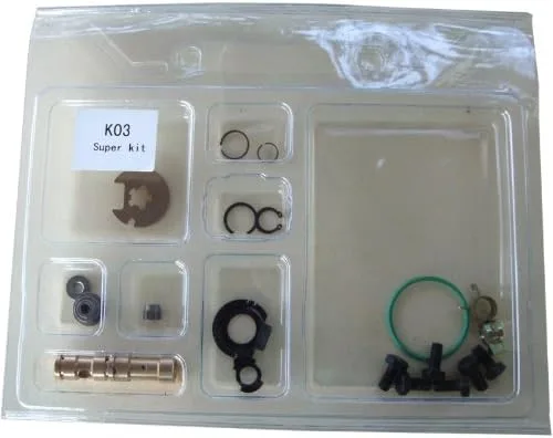 Miniatura 3 de Kit de reparación reconstruido de turbocompresor con juego de juntas para KKK K03 K04 K06 Turbocompresor Borg Warner