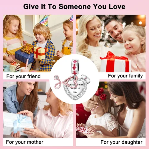 Miniatura 193 de Abalorios de plata de ley 925 con letras de la A ~ Z, para pulseras, collares, Día de San Valentín, Día de la Madre, joyería regalos para mujeres