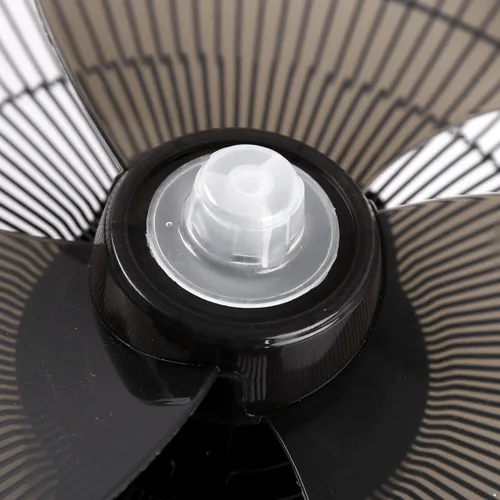 Miniatura 4 de 16 inch Plastic Fan Blade with Nut Cover for Household Fans Black 16 Inch Plastic Fan Blade 3 Leaves Fan Blade Replacement for Household