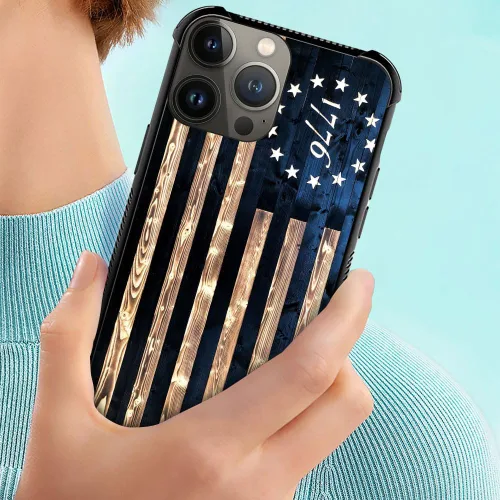 Miniatura 5 de DAIZAG Funda compatible con iPhone 15, protección completa, a prueba de golpes, antiarañazos, funda de poliuretano termoplástico para hombre