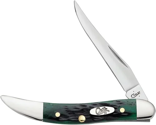Miniatura 14 de Case XX WR Navaja de bolsillo pequeña Texas Toothpick Blanca con estrellas y rayas sintéticas, artículo #39912 (410096 SS) 7.6 cm cerrada, fabricada