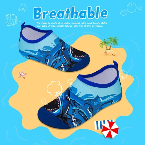 Miniatura 2 de Zapatos acuáticos, antideslizantes, de secado rápido, para playa, natación, caminata, para niños pequeños