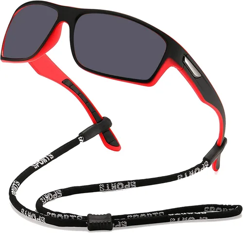 Miniatura 6 de Lentes de sol polarizados de lectura cuadrados para mujeres y hombres, marco deportivo ligero, protección UV, lupa de pesca