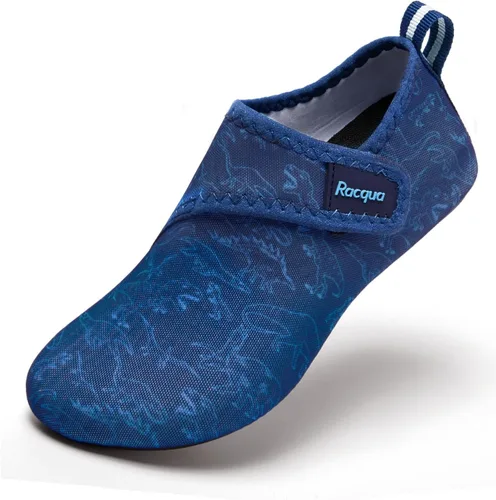 Racqua Zapatos de natación para niños y niñas, zapatos de agua para surfear, zapatos acuáticos para deportes acuáticos, zapatos de secado rápido,