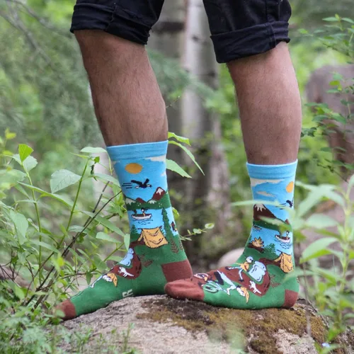 Miniatura 6 de Lavley Calcetines divertidos para amantes de las actividades al aire libre y más, regalos novedosos para hombres, mujeres y adolescentes