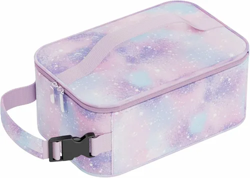 Miniatura 11 de HowFly Pequeña bolsa de merienda aislada para niños - Lonchera para mujeres/hombres - Bolsas de almuerzo enfriadoras plegables y reutilizables