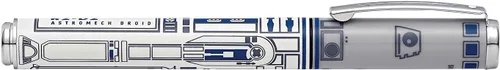 Miniatura 7 de Sheaffer Pop Star Wars R2-D2 - Pluma estilográfica con borde cromado y punta mediana