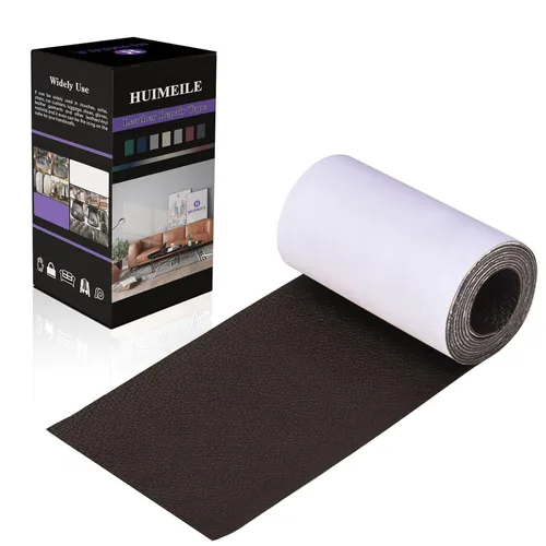 Miniatura 31 de Cinta de parche de reparación de cuero de 4 x 60 pulgadas, cinta autoadhesiva fuerte para muebles, sofás, sillones, asientos de automóvil, armarios