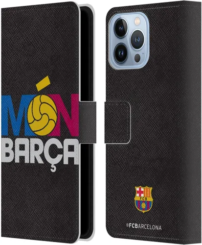 Miniatura 28 de Head Case Designs Funda de piel con licencia oficial del FC Barcelona Ball Pattern Campions compatible con Apple iPhone 11