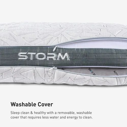 Miniatura 6 de Bedgear Storm Performance Pillow - 2.0 - Almohada de cama refrescante para personas que duermen con calor - Almohada de firmeza media para todas