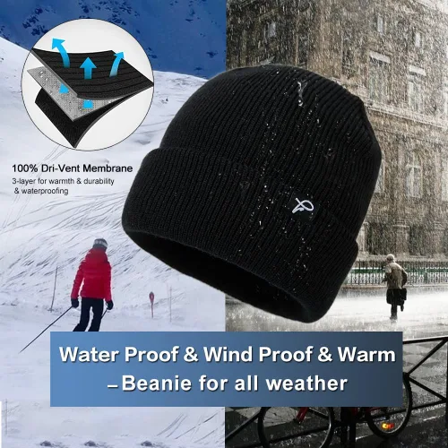 Miniatura 3 de TOP-EX Gorro impermeable con forro polar LXLXXL para todo tipo de clima cálido