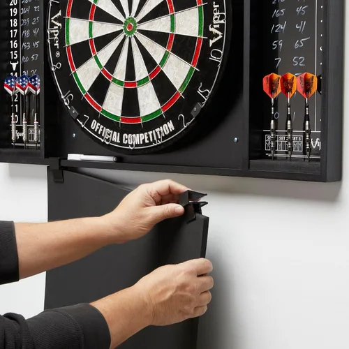 Miniatura 8 de Viper by GLD Products Resolute - Tablero de dardos, negro