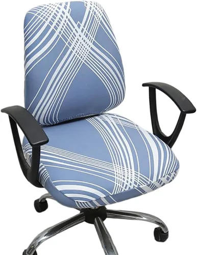 Miniatura 11 de Melaluxe Funda para silla de oficina de computadora, funda universal protectora y elástica para silla giratoria elástica Totam