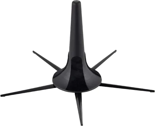 EASTROCK Soporte portátil de metal para trompeta con 5 patas, plegable, desmontable, soporte para trompeta, patas de metal estables para trompeta,