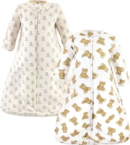Miniatura 47 de Hudson Baby Saco de dormir unisex de algodón con manga larga para bebé, saco, manta Toile