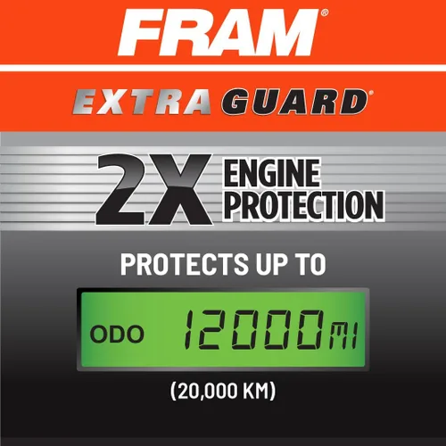 Miniatura 4 de FRAM Extra Guard CA8911 - Filtro de aire de repuesto para modelos seleccionados Acura EL y Honda Civic (1.7 L), proporciona protección de filtro