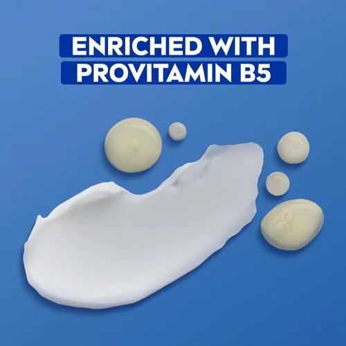 Miniatura 7 de NIVEA Crema hidratante para el cuerpo, la cara y las manos, fórmula alemana, rica crema hidratante corporal con provitamina B5, lata de 8.4 onzas