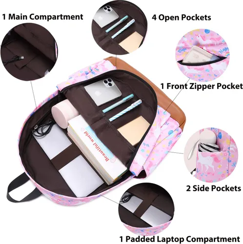 Miniatura 6 de Mochilas escolares para niñas, niños y adolescentes
