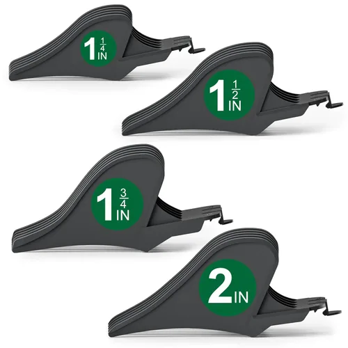 Miniatura 12 de Guías profesionales para cortapelos: peines de 1 y 1/4", 1 y 1/2", 2", compatibles con cortapelos Wahl (blanco)
