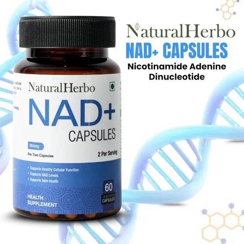 Miniatura 2 de NAD+ Cápsulas 950mg 60 cápsulas vegetales Energía celular y apoyo saludable al envejecimiento aumenta el metabolismo, la inmunidad y la función